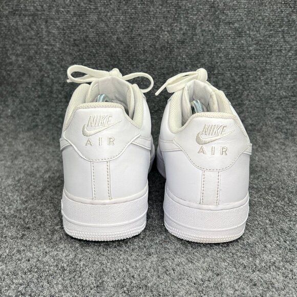 Nike Air Force‎ 1 \'07 Shoes Men\'s Size 14 White Leather Retro Athletic Sneakers main image 5